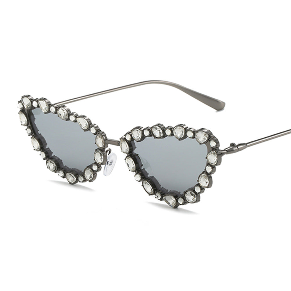 Wholesale Diamond Small Frame PC Sunglasses